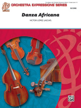 Danza Africana Orchestra Scores/Parts sheet music cover Thumbnail